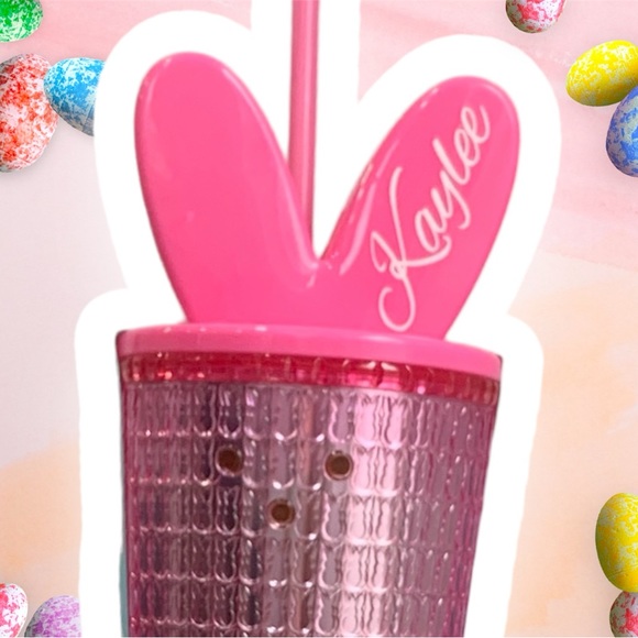 Personalized Peeps Bunny Double Wall Tumbler - Picture 2 of 5
